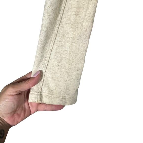 Lucky Brand Beige Oatmeal Long Sleeve Linen Blend Front Zip Jacket Women Sz XS - Picture 6 of 11